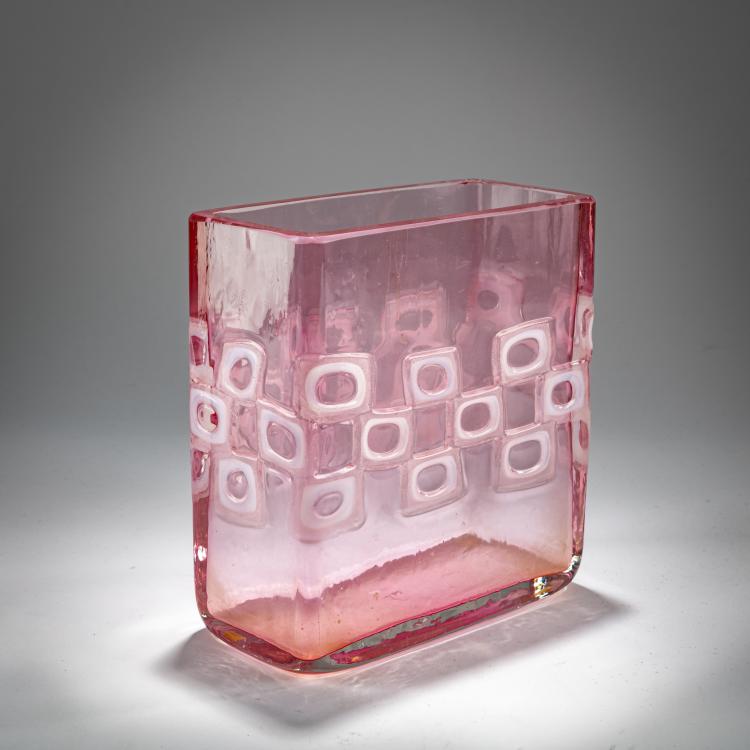 Bild 1 zu Objekt, Vase 'Vasarely', 1969, Angelo Barovier, Barovier & Toso, Murano, 181B 625