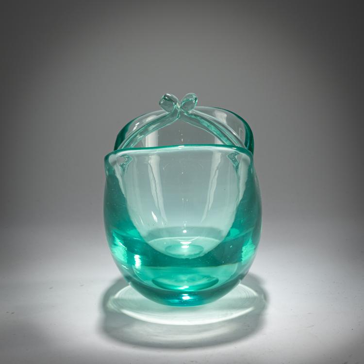 Bild 2 zu Objekt, Henkelschale, 1940, Flavio Poli, Seguso Vetri d'Arte, Murano, 181B 583