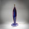 Lamp base 'Sommerso blu rubino', 1953