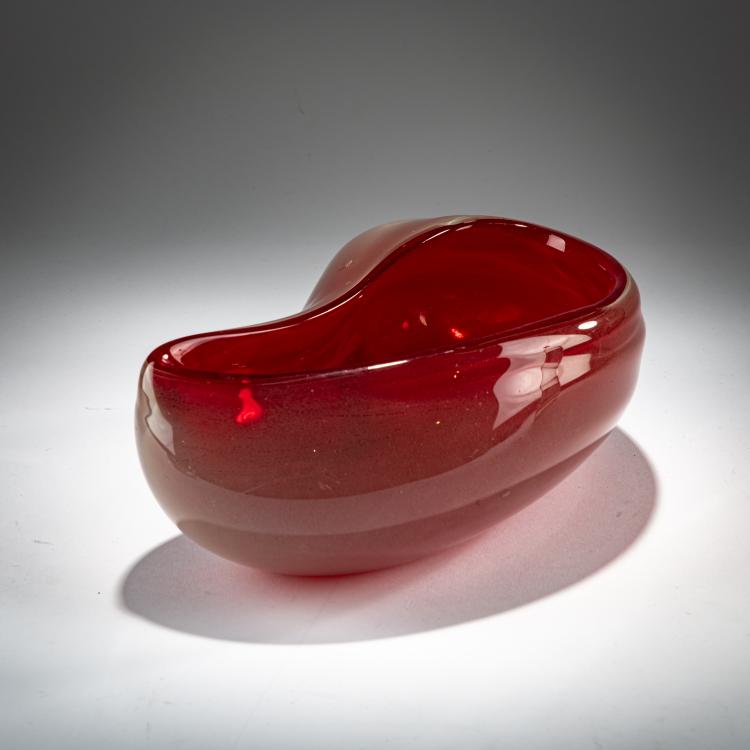 Bild 1 zu Objekt, Bowl, c. 1940, Alfredo Barbini, V.A.M.S.A., Murano, 181B 587