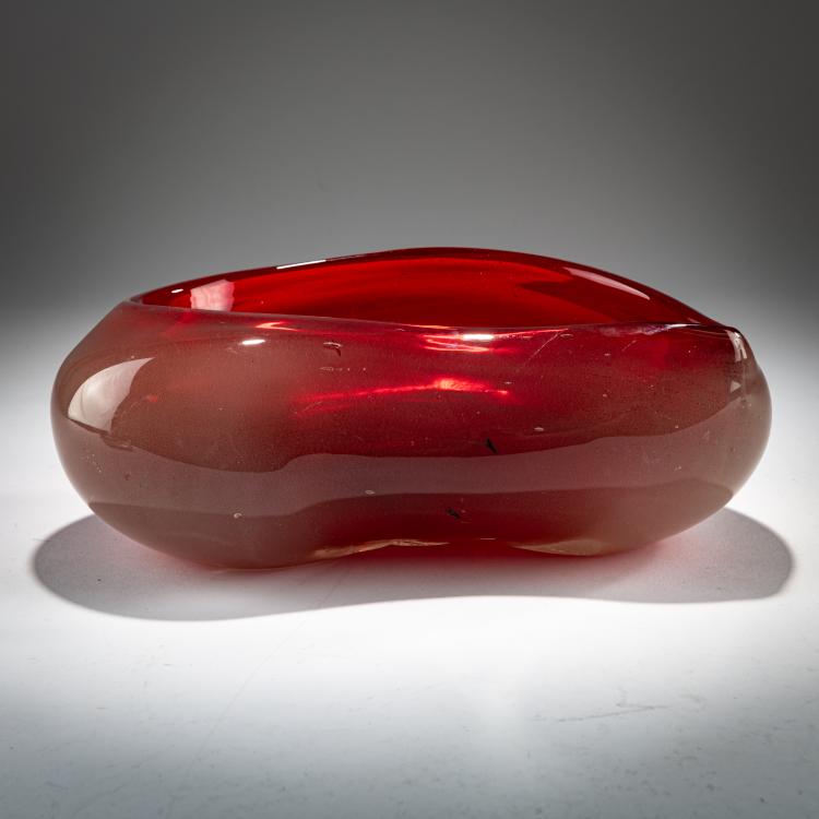 Bild 2 zu Objekt, Bowl, c. 1940, Alfredo Barbini, V.A.M.S.A., Murano, 181B 587