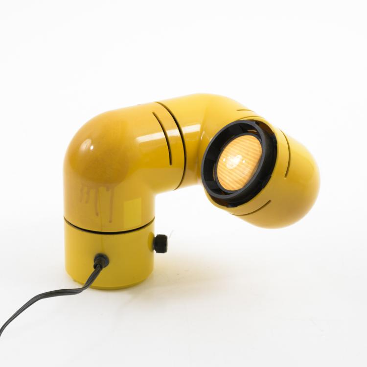 Bild 1 zu Objekt, 'Tat&uuml;' table light, c. 1972, Andr&eacute; Ricard, Metalarte, Barcelona, 181A 428