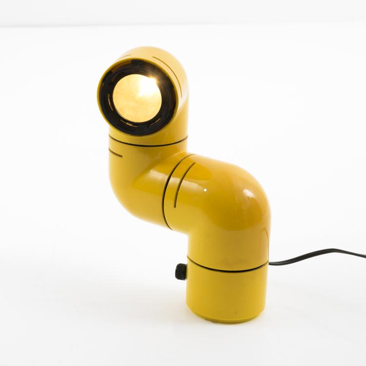 Bild 3 zu Objekt, 'Tat&uuml;' table light, c. 1972, Andr&eacute; Ricard, Metalarte, Barcelona, 181A 428