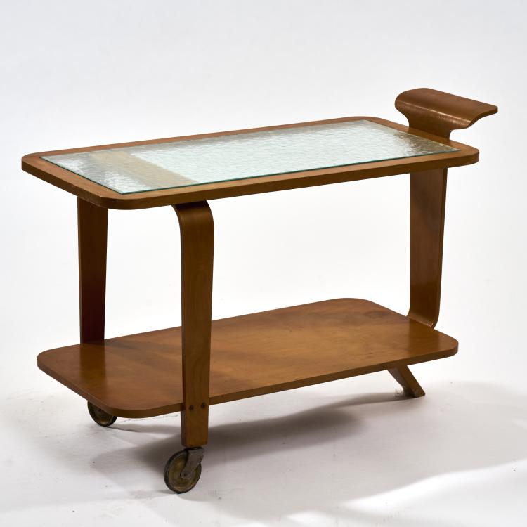 Hauptbild zu Objekt, Servierwagen, 1953, Willem Lutjens, Den Boer, Gouda, 181A 277