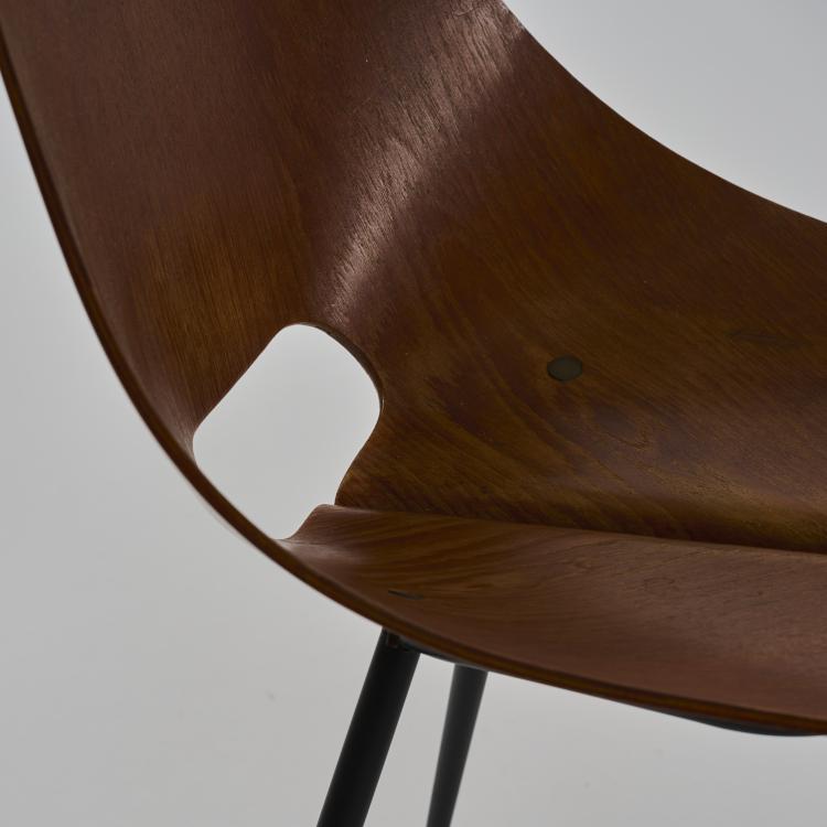 Bild 5 zu Objekt, Two chairs, c. 1955, Carlo Ratti, Industria Legni Curvati, Lissone (zug. / attr.), 181A 299