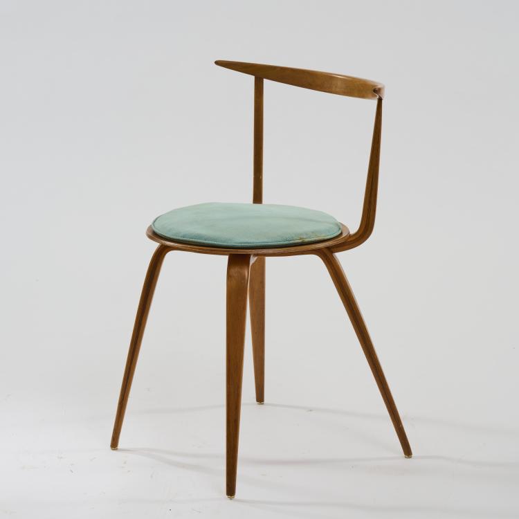 Hauptbild zu Objekt, Stuhl 'Pretzel Chair', 1952 (Entwurf), George Nelson, Miller, Herman, Zeeland, 180B 532