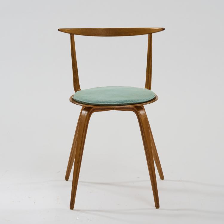 Bild 1 zu Objekt, Stuhl 'Pretzel Chair', 1952 (Entwurf), George Nelson, Miller, Herman, Zeeland, 180B 532