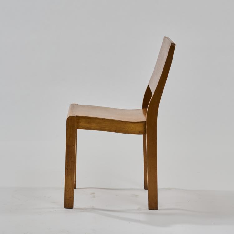 Bild 1 zu Objekt, Stapelstuhl '11/'611', 1929, Alvar Aalto, Huonekalu-ja Rakennusty&ouml;tehdas Oy, Turku oder Artek, Helsinki., 181A 190
