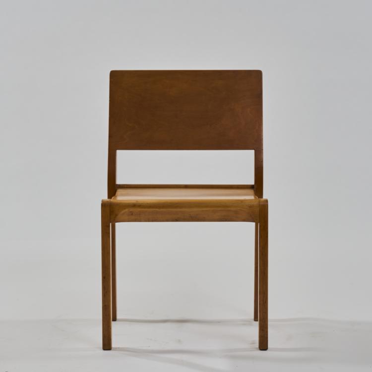 Bild 3 zu Objekt, Stapelstuhl '11/'611', 1929, Alvar Aalto, Huonekalu-ja Rakennusty&ouml;tehdas Oy, Turku oder Artek, Helsinki., 181A 190