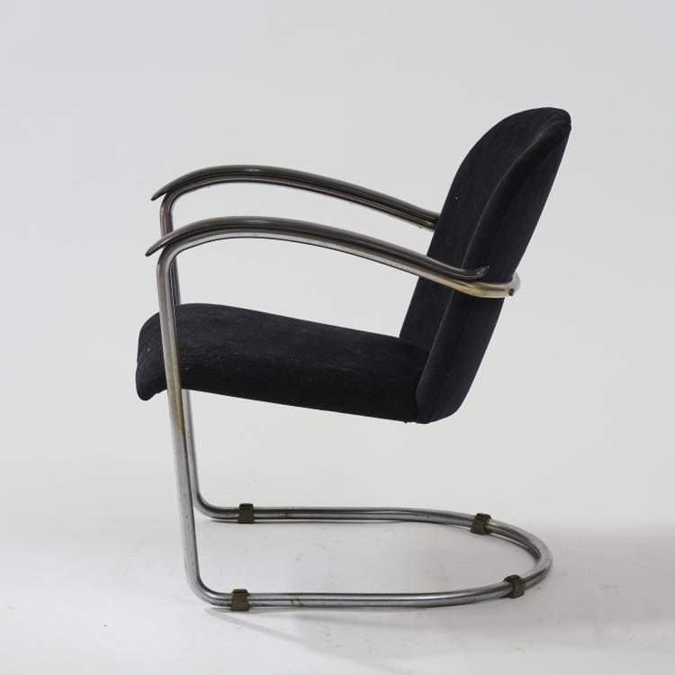 Hauptbild zu Objekt, Armchair '414', 1935, Willem Hendrik Gispen, Gispen, Rotterdam, 181A 195