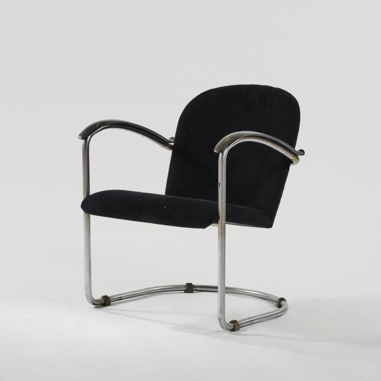 Bild 1 zu Objekt, Armchair '414', 1935, Willem Hendrik Gispen, Gispen, Rotterdam, 181A 195