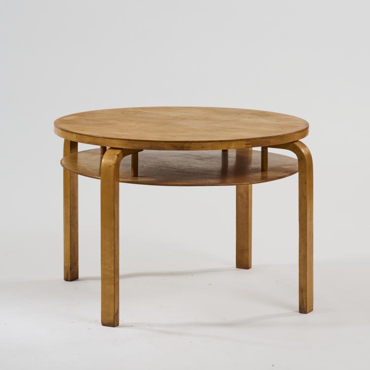Bild 2 zu Objekt, '70' table, 1933, Alvar Aalto, Huonekalu-ja Rakennusty&ouml;tehdas Oy, Turku f&uuml;r Artek, Helsinki (zugeschrieben/attr.), 180B 464