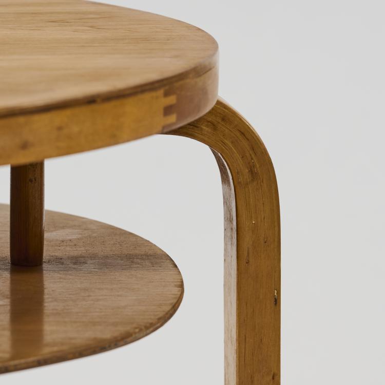 Bild 3 zu Objekt, '70' table, 1933, Alvar Aalto, Huonekalu-ja Rakennusty&ouml;tehdas Oy, Turku f&uuml;r Artek, Helsinki (zugeschrieben/attr.), 180B 464