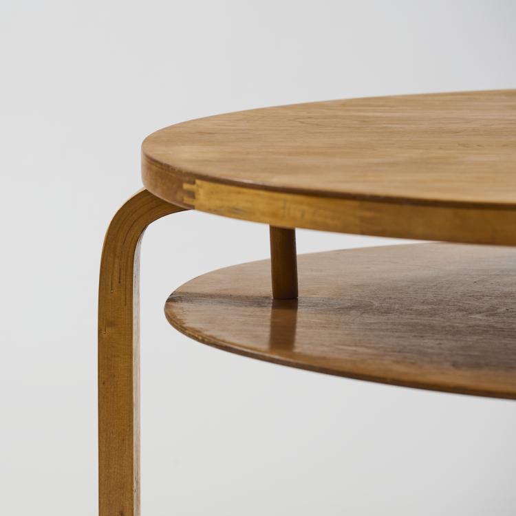 Bild 4 zu Objekt, '70' table, 1933, Alvar Aalto, Huonekalu-ja Rakennusty&ouml;tehdas Oy, Turku f&uuml;r Artek, Helsinki (zugeschrieben/attr.), 180B 464