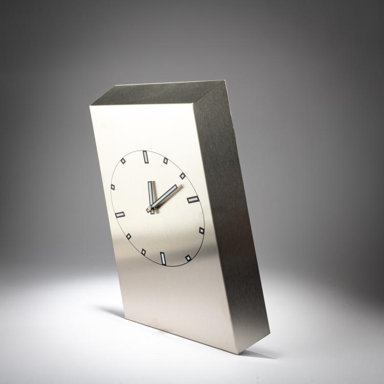 Hauptbild zu Objekt, Wall clock 'Falling Clock', c. 1996 (design), Jeroen Henneman, Nextime, Haarlem, 181A 508