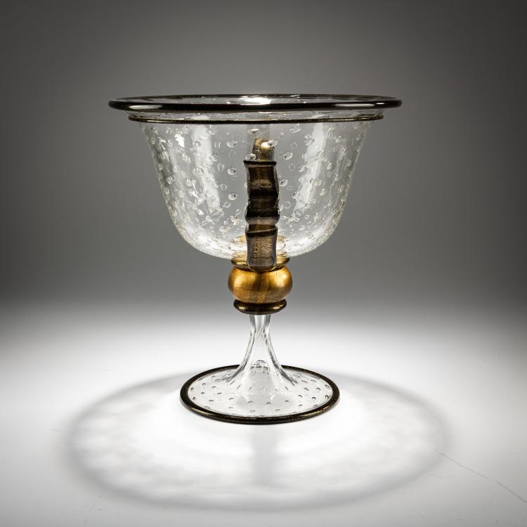 Bild 2 zu Objekt, Aufsatzschale, 1980er Jahre, Barovier & Toso, Murano, 181B 711