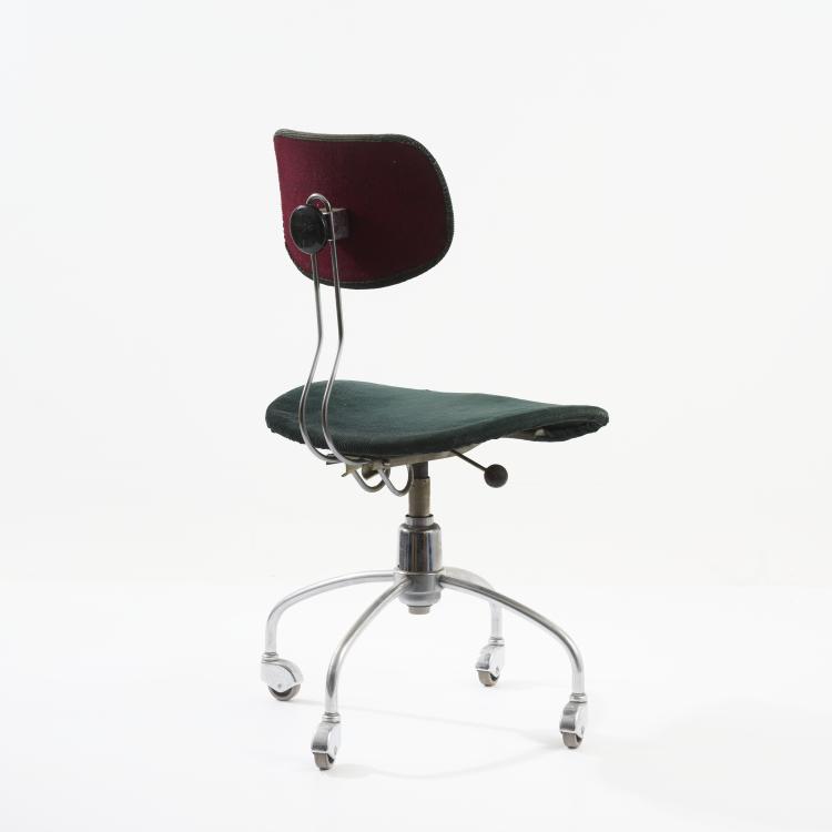 Bild 2 zu Objekt, Desk chair 'SE 40 R', 1949/52/54, Egon Eiermann, Wilde & Spieth, Esslingen, 181A 215