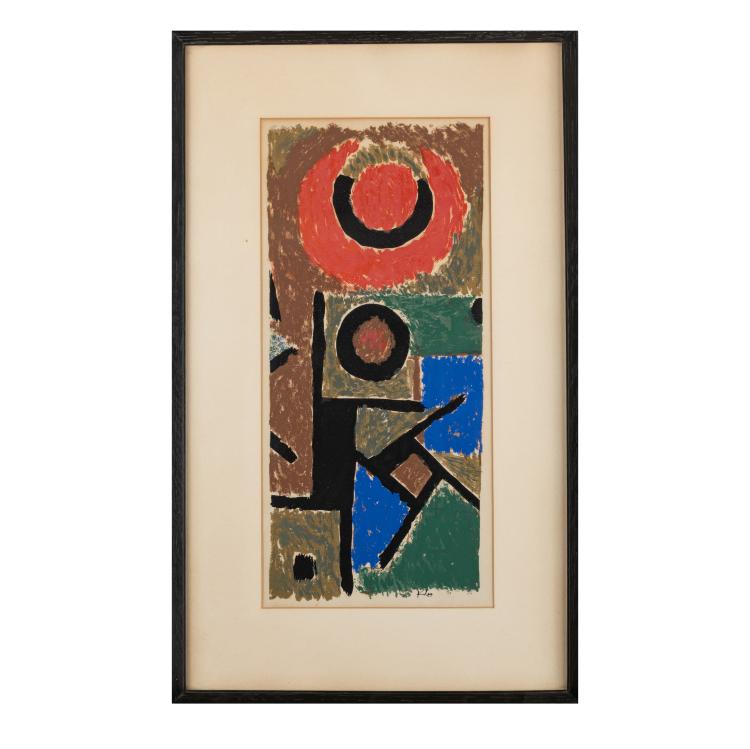 Bild 1 zu Objekt, Abstract Composition, c. 1938, Paul Klee, 181C 731