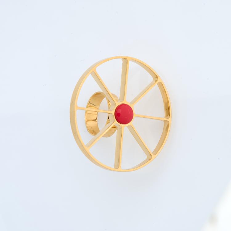 Bild 1 zu Objekt, Ring 'Wheel', 1997, Ettore Sottsass, 180C 602