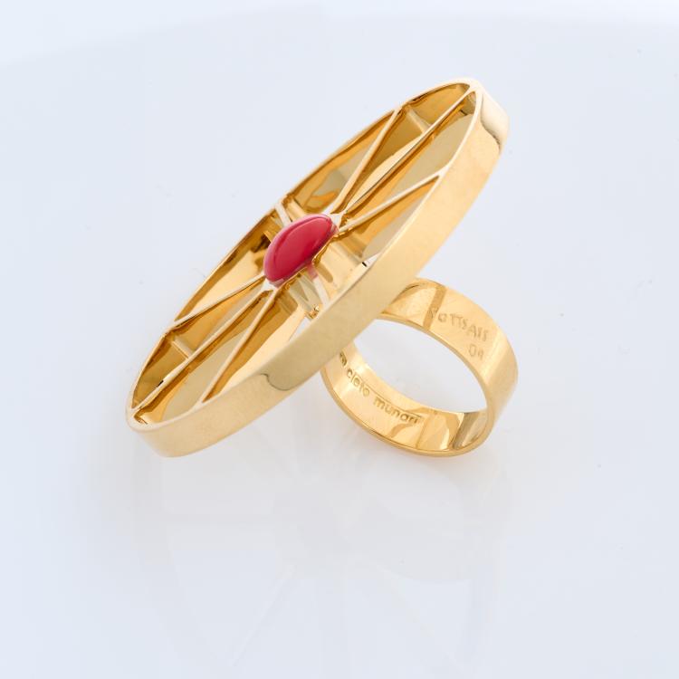 Bild 2 zu Objekt, Ring 'Wheel', 1997, Ettore Sottsass, 180C 602