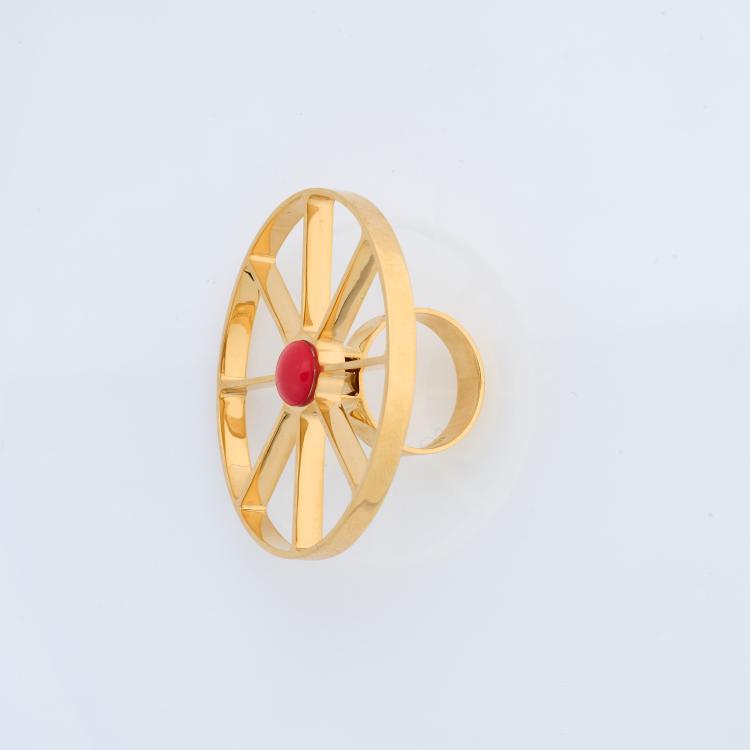 Bild 4 zu Objekt, Ring 'Wheel', 1997, Ettore Sottsass, 180C 602