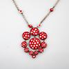 Rotes Collier, um 1970