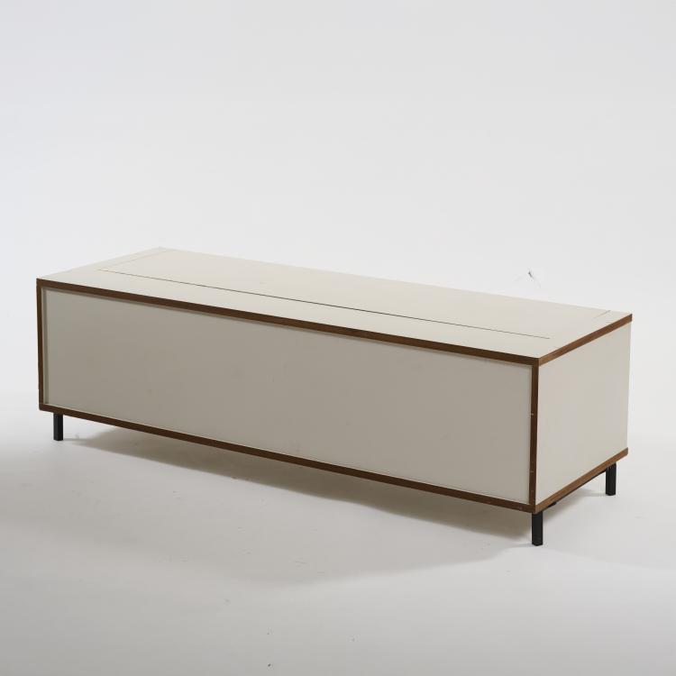 Hauptbild zu Objekt, Bed frame 'HFG Ulm', 1954, Hans Gugelot, HFG Ulm, 181A 296
