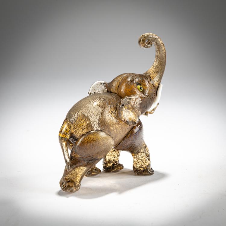 Bild 1 zu Objekt, Small elephant 'Elefante', 1930s, Toso, Fratelli, Murano, 181B 564