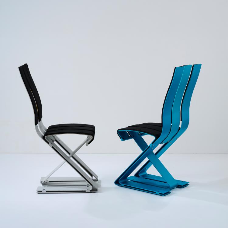 Bild 9 zu Objekt, Zwei St&uuml;hle 'School Chair', 1988, Ron Arad, Vitra Design, Weil am Rhein, 180B 549