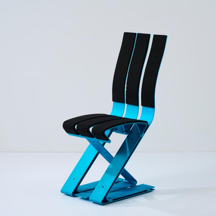 Bild 10 zu Objekt, Zwei St&uuml;hle 'School Chair', 1988, Ron Arad, Vitra Design, Weil am Rhein, 180B 549