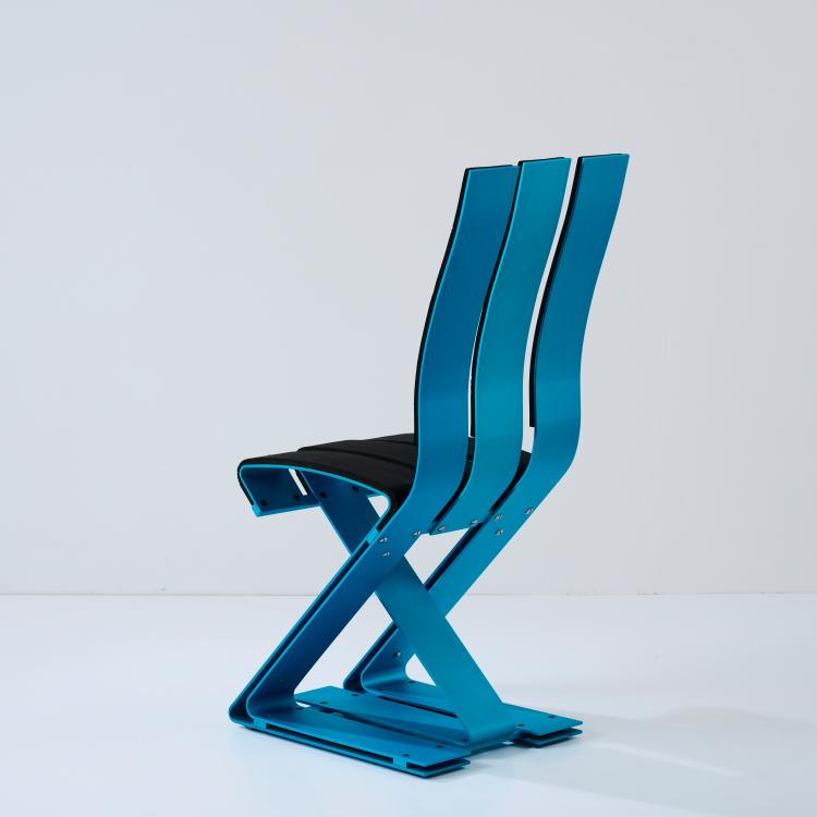 Bild 12 zu Objekt, Zwei St&uuml;hle 'School Chair', 1988, Ron Arad, Vitra Design, Weil am Rhein, 180B 549