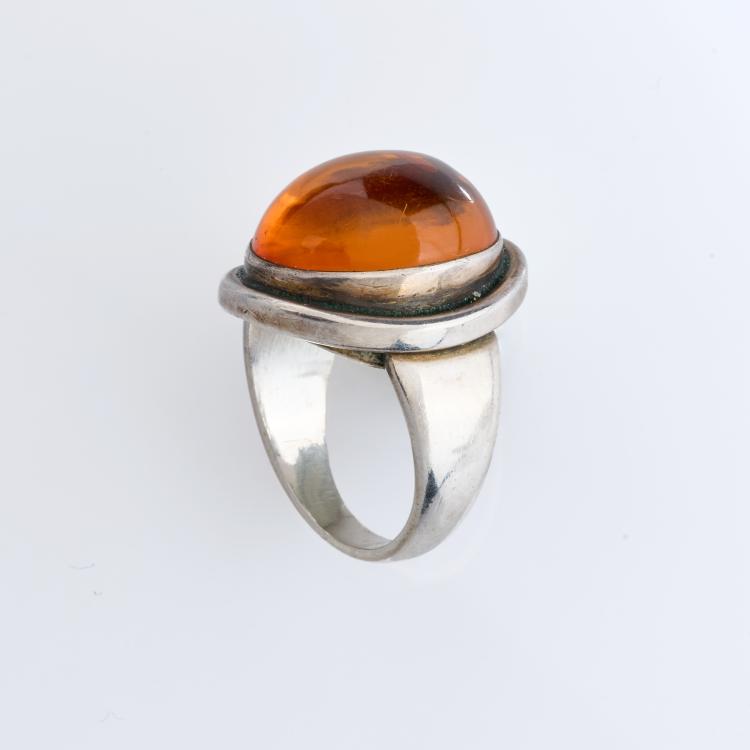 Bild 1 zu Objekt, Ring, circa 1940 (later version), Harald Nielsen, Jensen, Georg, Kopenhagen / Copenhagen, 180C 695