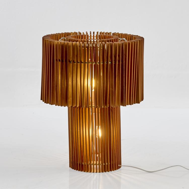 Bild 2 zu Objekt, 'Wood' table light, 2010, Fernando Campana,Humberto Campana, Skitsch by Hub Design, Mailand, 180B 579