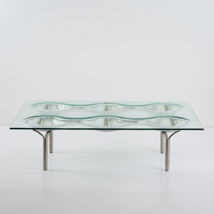 Hauptbild zu Objekt, Coffee table 'Konx', 1999 (design), Ron Arad, Fiam, Scorze, 180B 563
