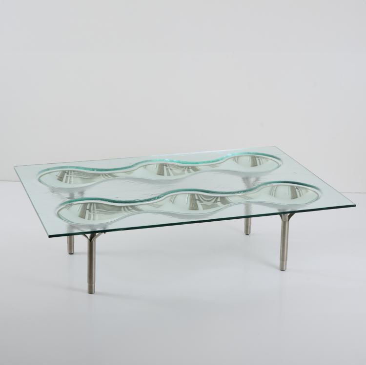 Bild 3 zu Objekt, Coffee table 'Konx', 1999 (design), Ron Arad, Fiam, Scorze, 180B 563