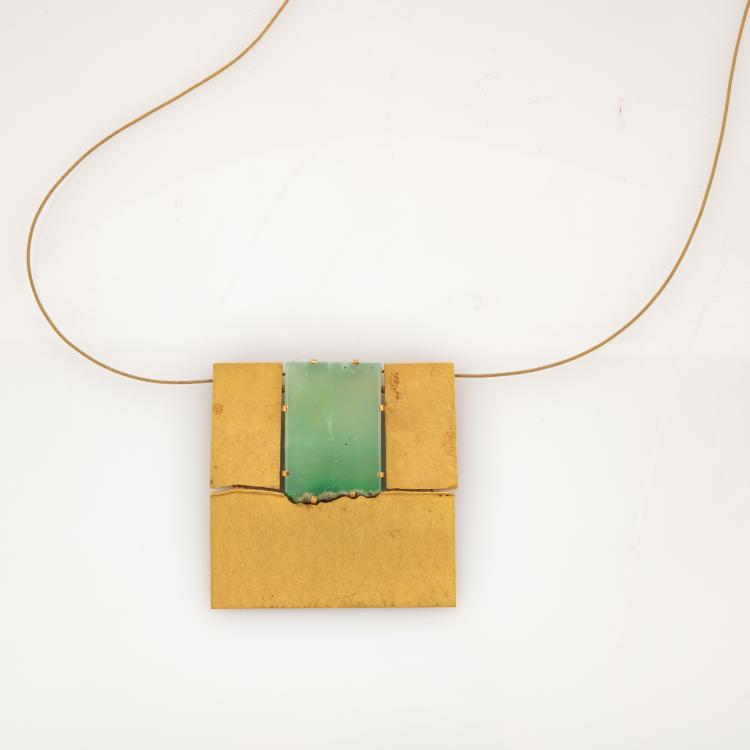 Hauptbild zu Objekt, Necklace, circa 1995, Hermann J&uuml;nger, 180C 642
