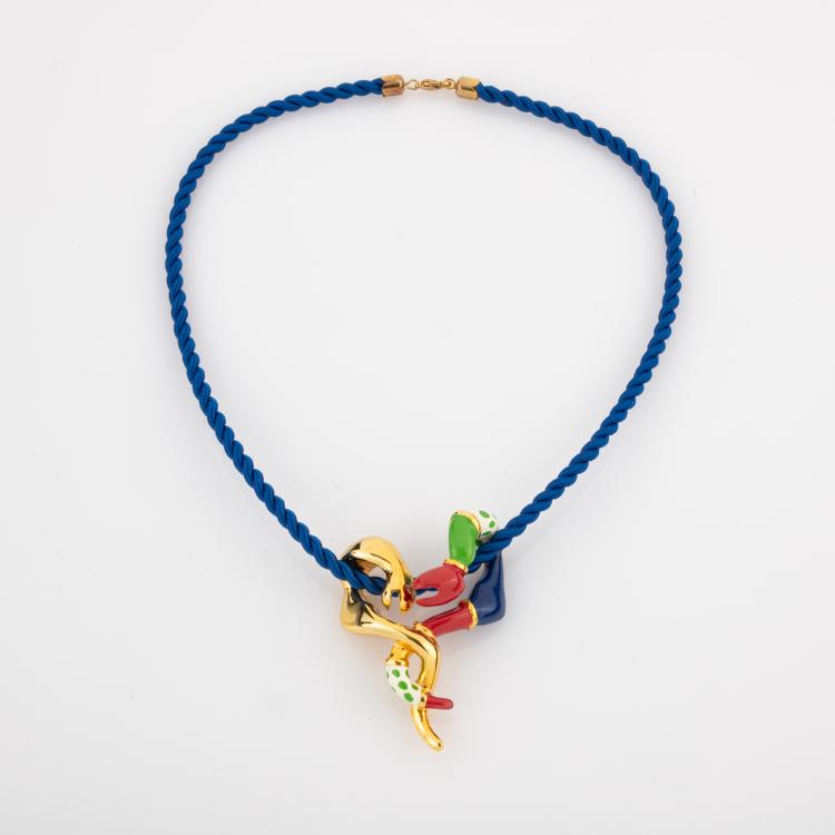 Hauptbild zu Objekt, Halskette 'Dance of the snakes', 1970, Niki de Saint Phalle, 180C 600