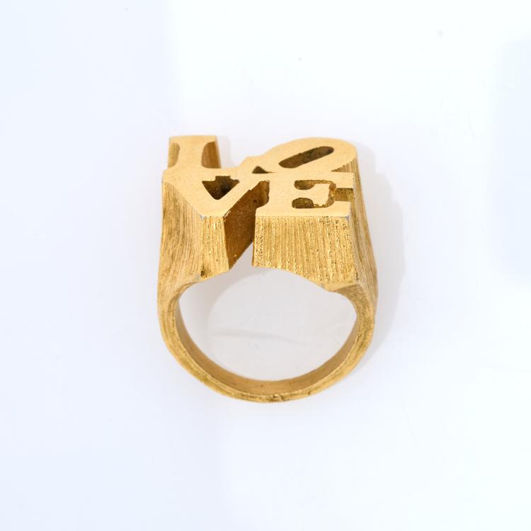 Bild 2 zu Objekt, Ring 'Love ring', 1969, Robert Indiana, 180C 595