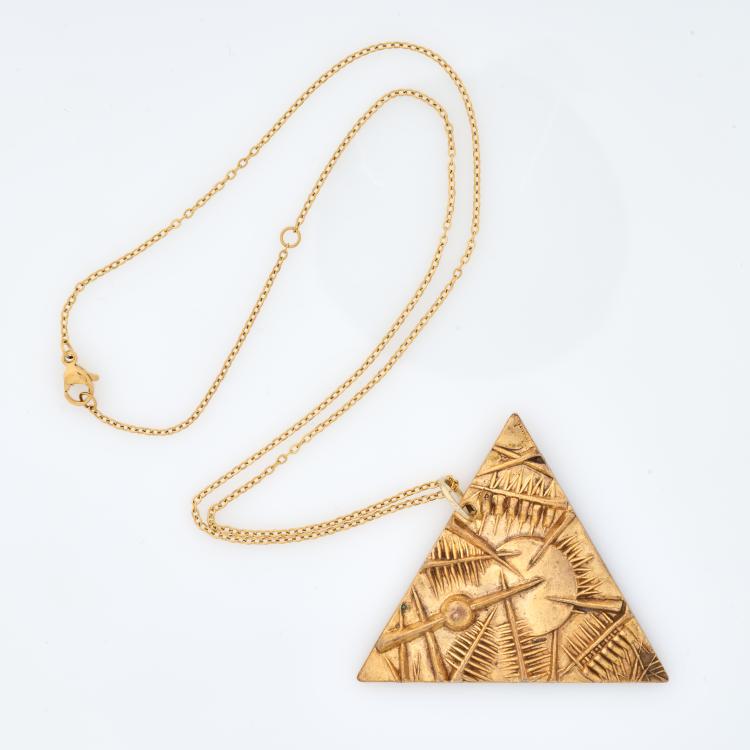 Bild 2 zu Objekt, Anh&auml;nger f&uuml;r Acqua Sangemini, 1984, Arnaldo Pomodoro, 180C 599