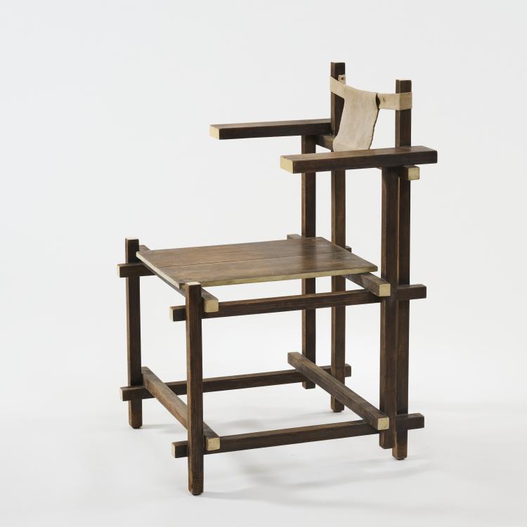 Bild 11 zu Objekt, 'Hoge Stoel', c. 1919, Gerrit Rietveld, Rietveld, Gerrit, 180B 423