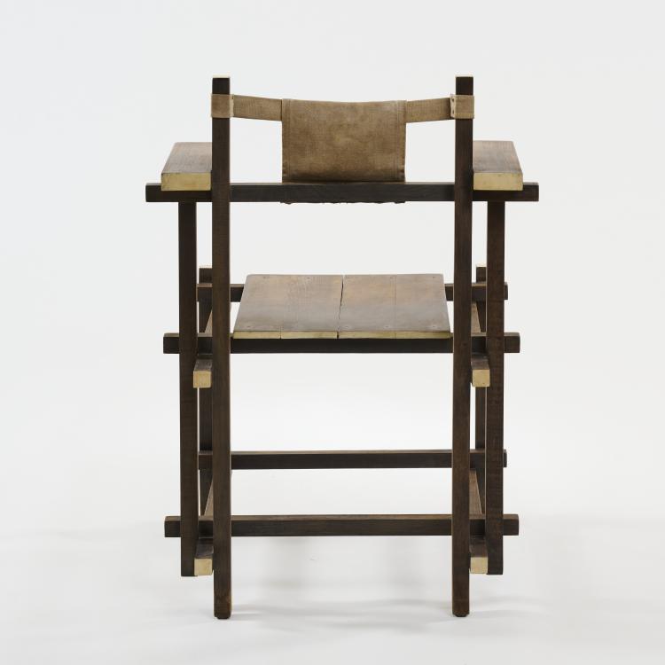 Bild 17 zu Objekt, 'Hoge Stoel', c. 1919, Gerrit Rietveld, Rietveld, Gerrit, 180B 423