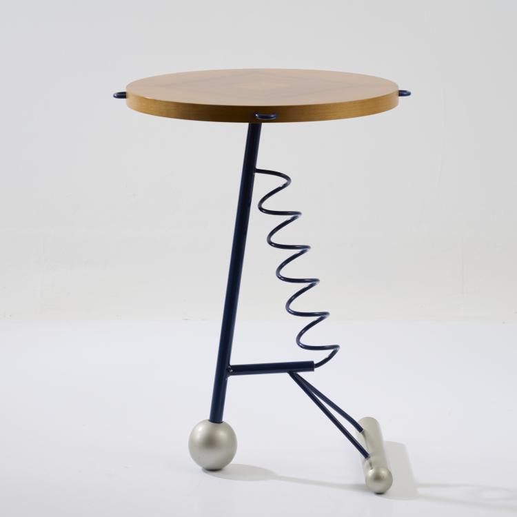 Hauptbild zu Objekt, Side table 'RIT', 1992, Luigi Serafini, Memphis Extra, Mailand / Milan, 180B 518