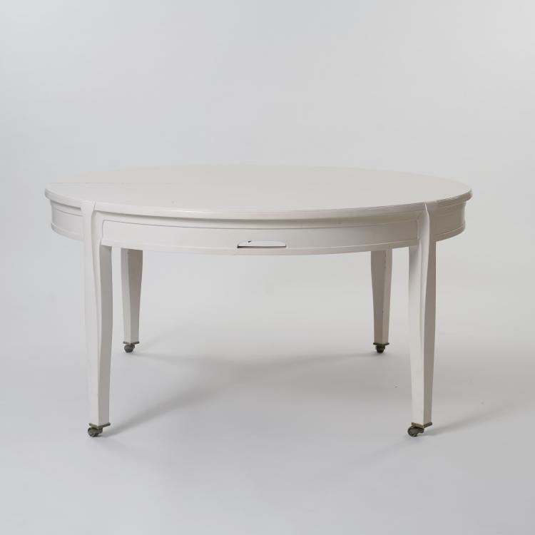 Hauptbild zu Objekt, Dining table from the dining room of Else von Guaita-Lampe, 1906, Henry van de Velde, Scheidemantel, H., Weimar, 180B 398