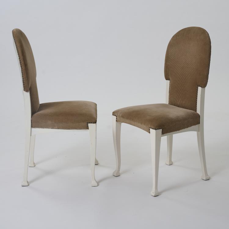 Bild 2 zu Objekt, Six chairs from the dining room of Else von Guaita-Lampe, 1906, Henry van de Velde, Scheidemantel, H., Weimar, 180B 397