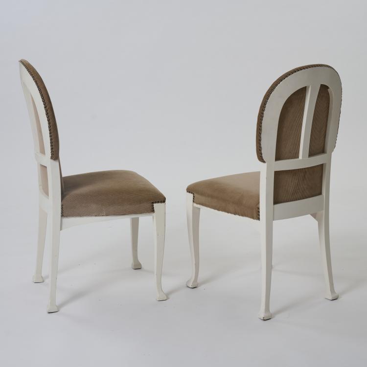 Bild 3 zu Objekt, Six chairs from the dining room of Else von Guaita-Lampe, 1906, Henry van de Velde, Scheidemantel, H., Weimar, 180B 397
