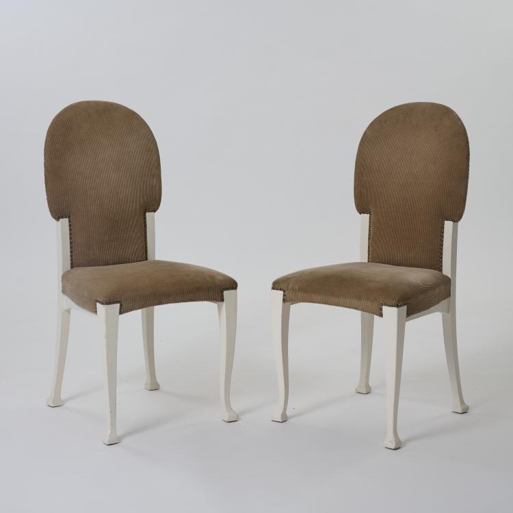 Bild 4 zu Objekt, Six chairs from the dining room of Else von Guaita-Lampe, 1906, Henry van de Velde, Scheidemantel, H., Weimar, 180B 397