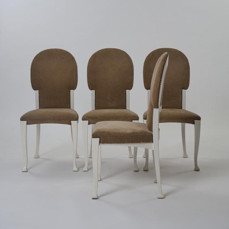 Bild 2 zu Objekt, Six chairs from the dining room of Else von Guaita-Lampe, 1906, Henry van de Velde, Scheidemantel, H., Weimar, 180B 400