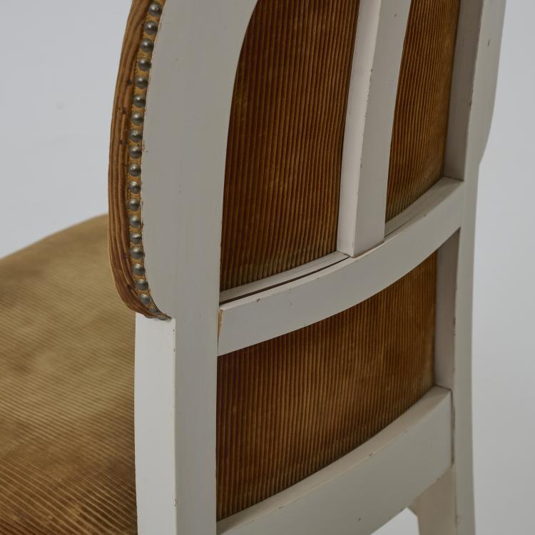 Bild 4 zu Objekt, Two chairs from the dining room of Else von Guaita-Lampe, 1906, Henry van de Velde, Scheidemantel, H., Weimar, 180B 402