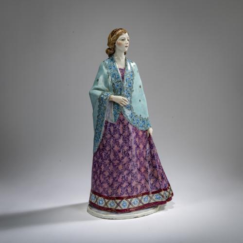 'Lady with Cape', 1910