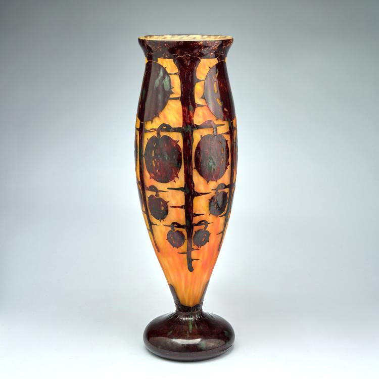 Bild 1 zu Objekt, Vase 'Marrons', 1922-25, Schneider, Epinay-sur-Seine, 180A 87